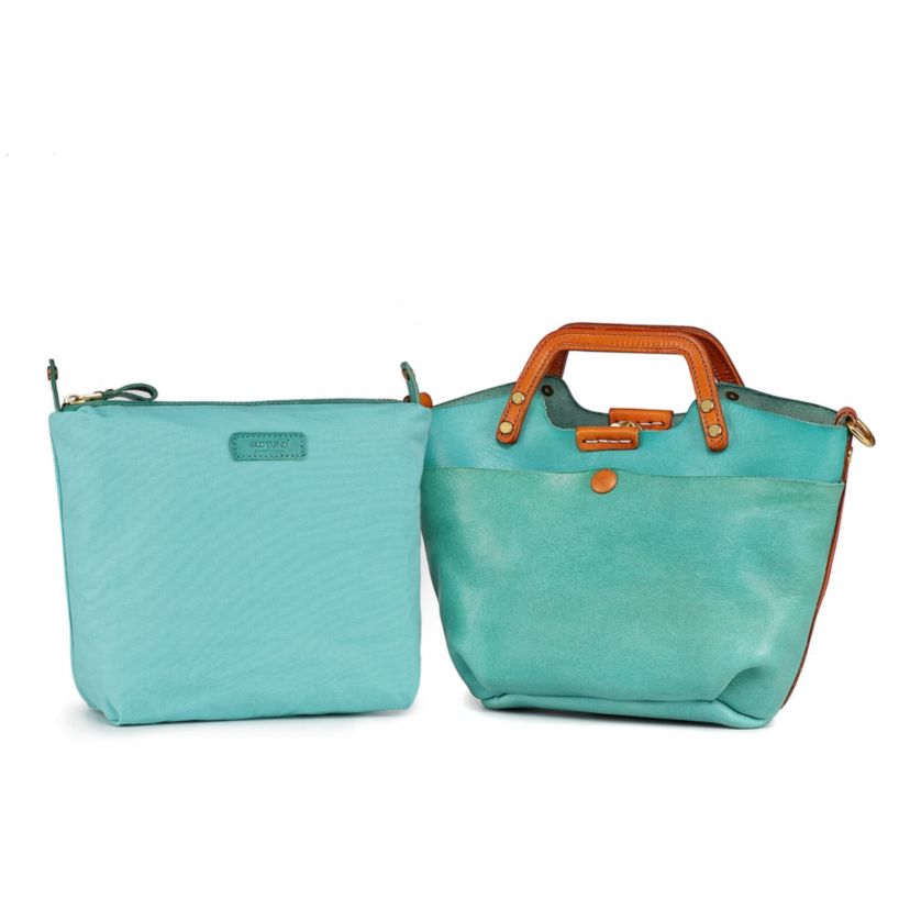 Sprout Land Mini Leather Tote