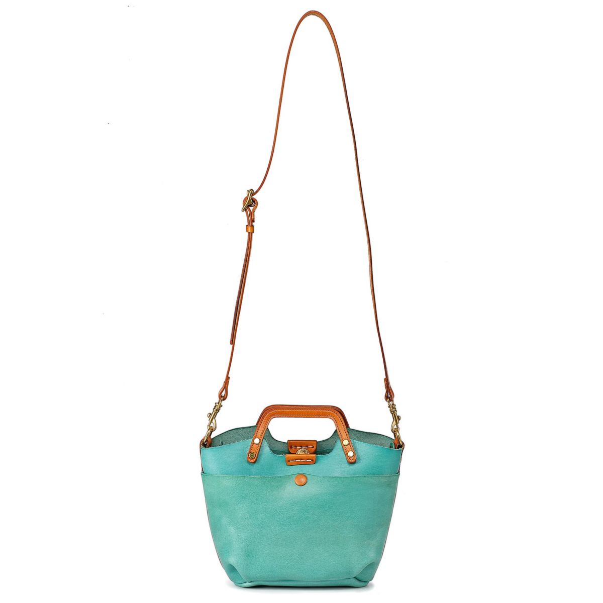 Sprout Land Mini Leather Tote