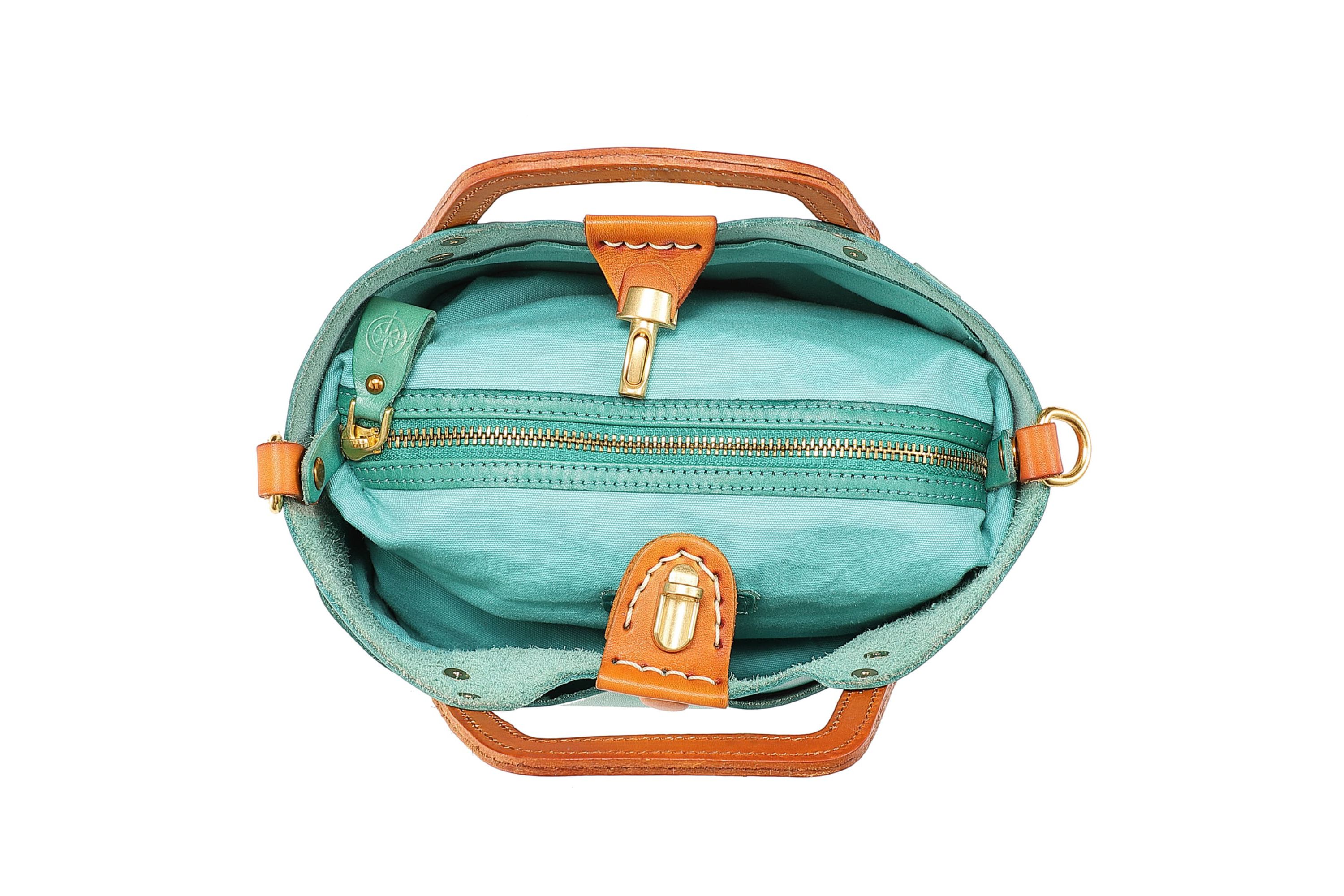 Sprout Land Mini Leather Tote