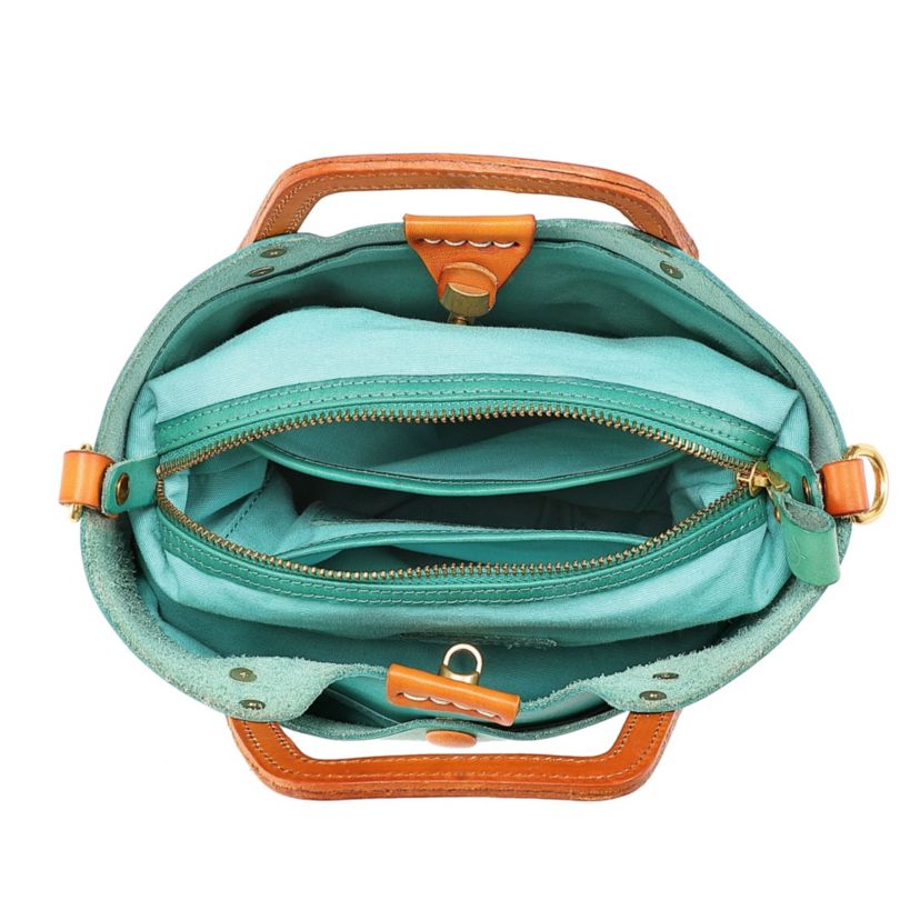 Sprout Land Mini Leather Tote