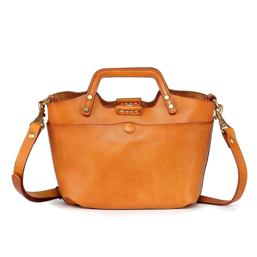 Sprout Land Mini Leather Tote
