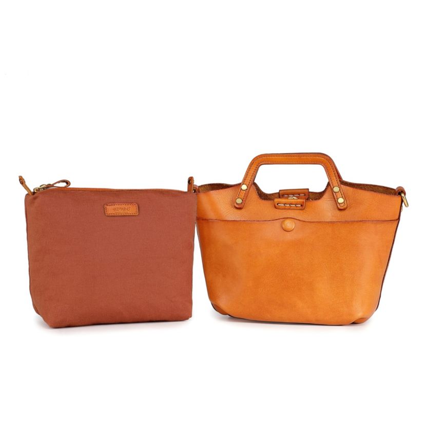 Sprout Land Mini Leather Tote