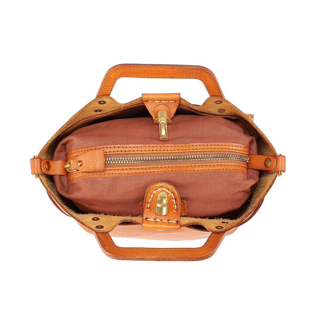 Sprout Land Mini Leather Tote
