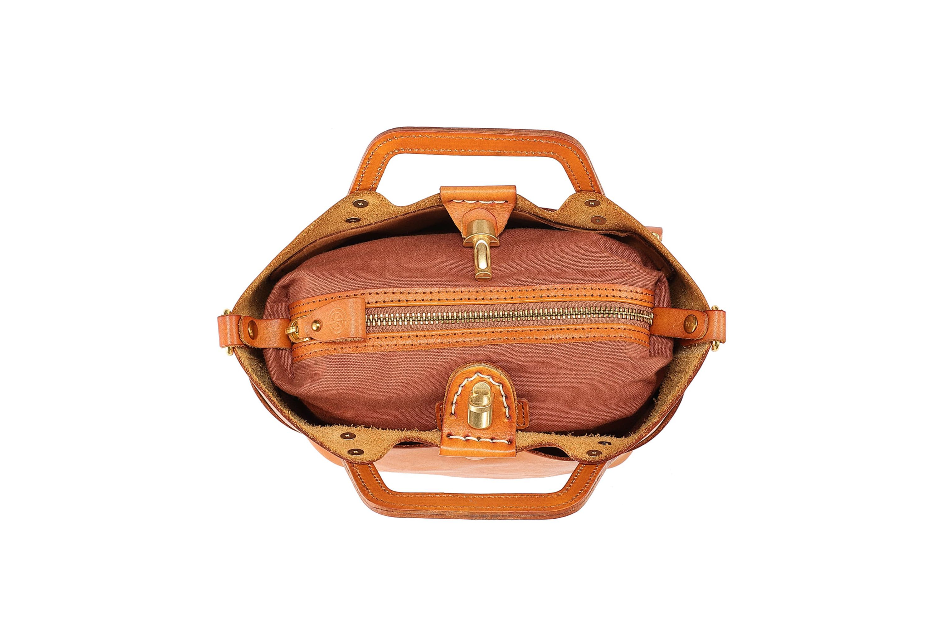 Sprout Land Mini Leather Tote