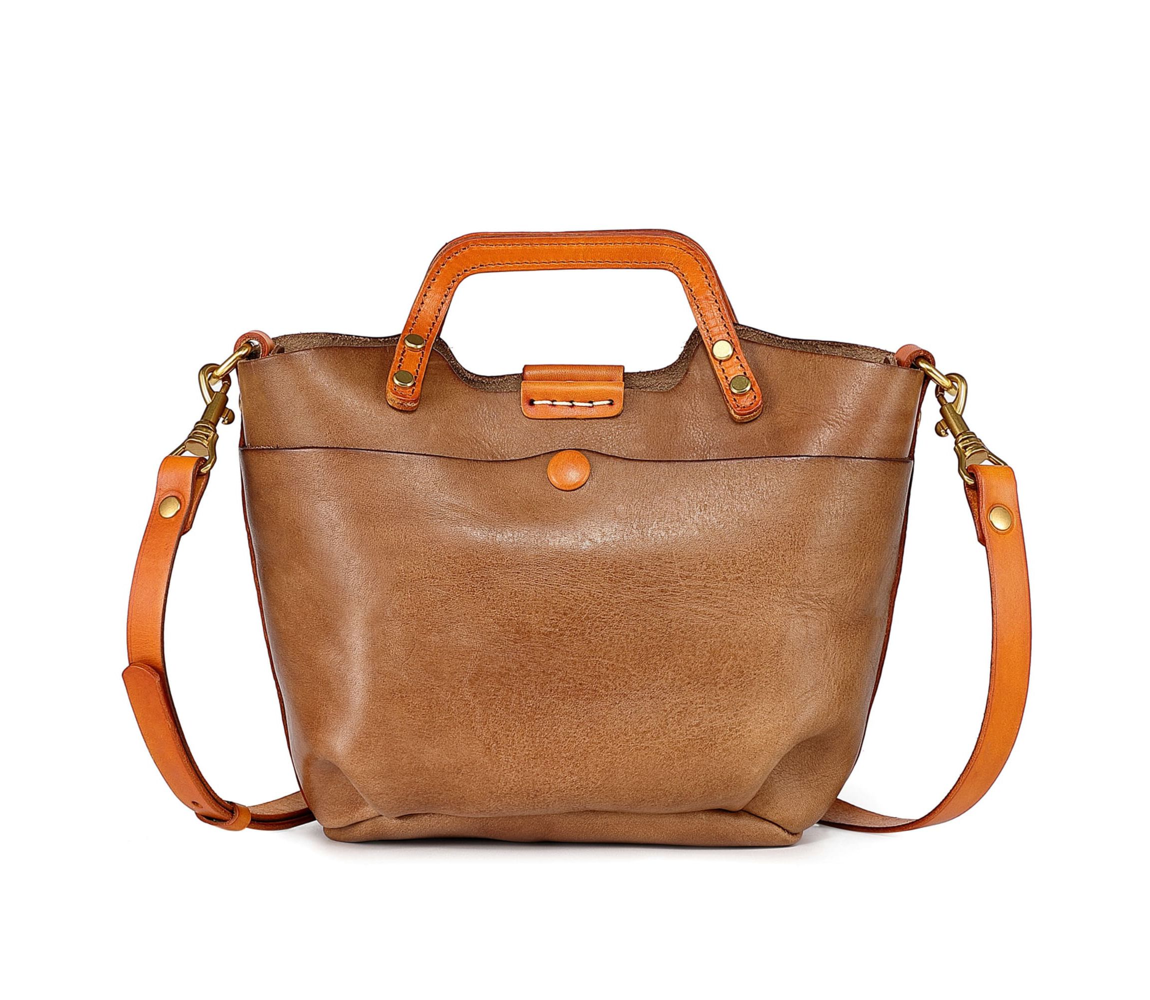 Sprout Land Mini Leather Tote