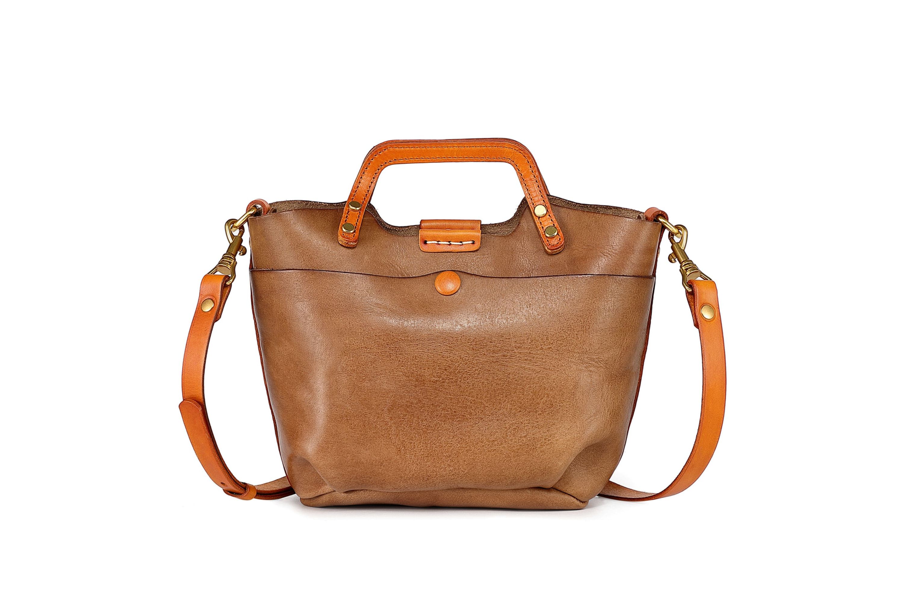 Sprout Land Mini Leather Tote
