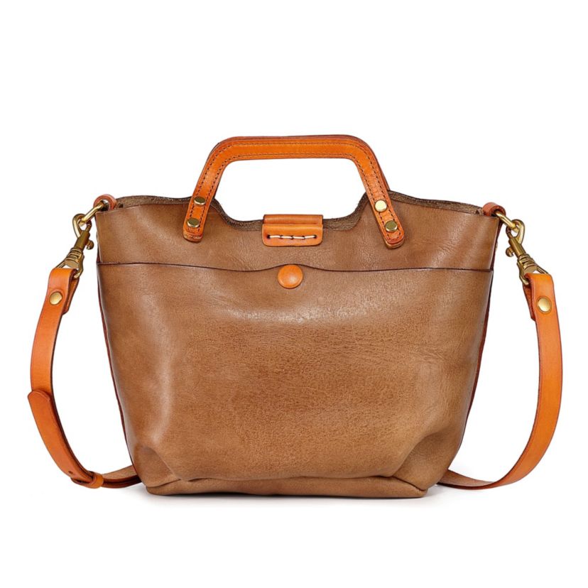 Sprout Land Mini Leather Tote