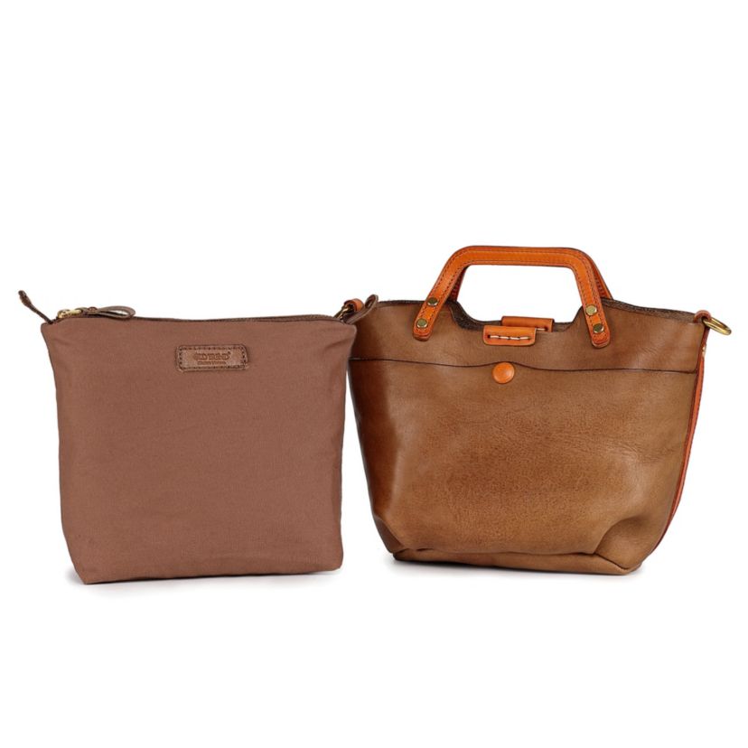 Sprout Land Mini Leather Tote