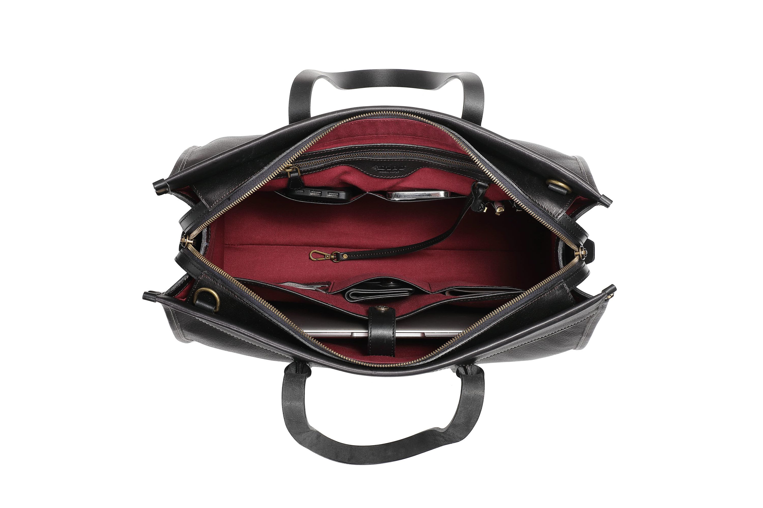 Spring Hill Weekender Leather Tote