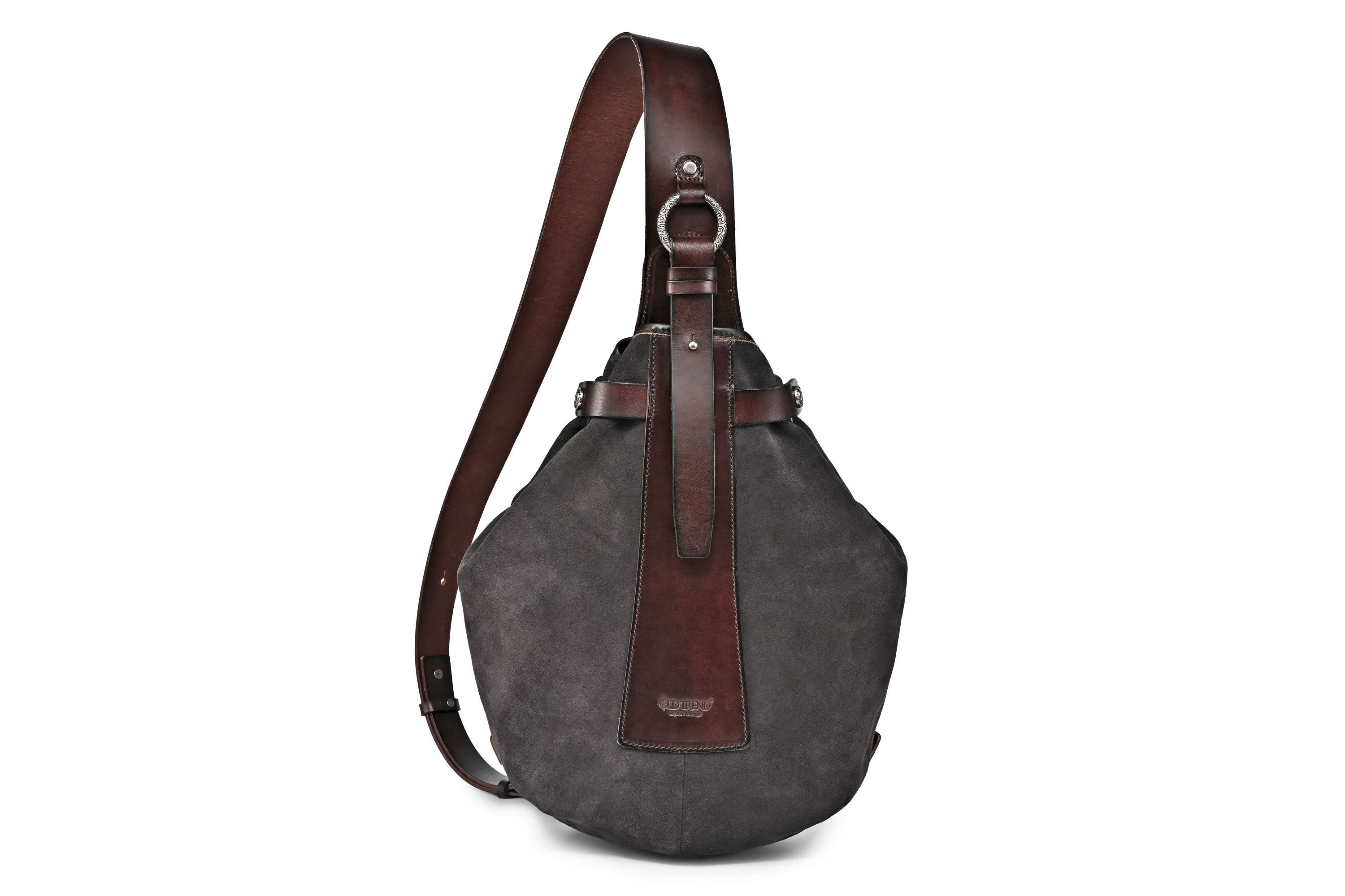 Daisy Leather Suede Sling Bag
