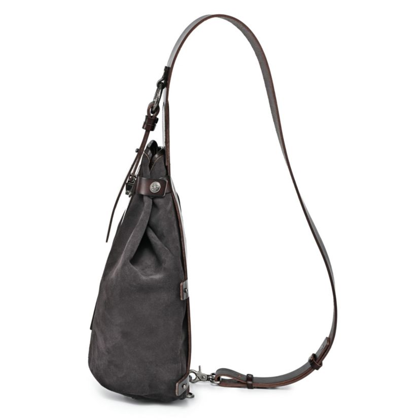 Daisy Leather Suede Sling Bag
