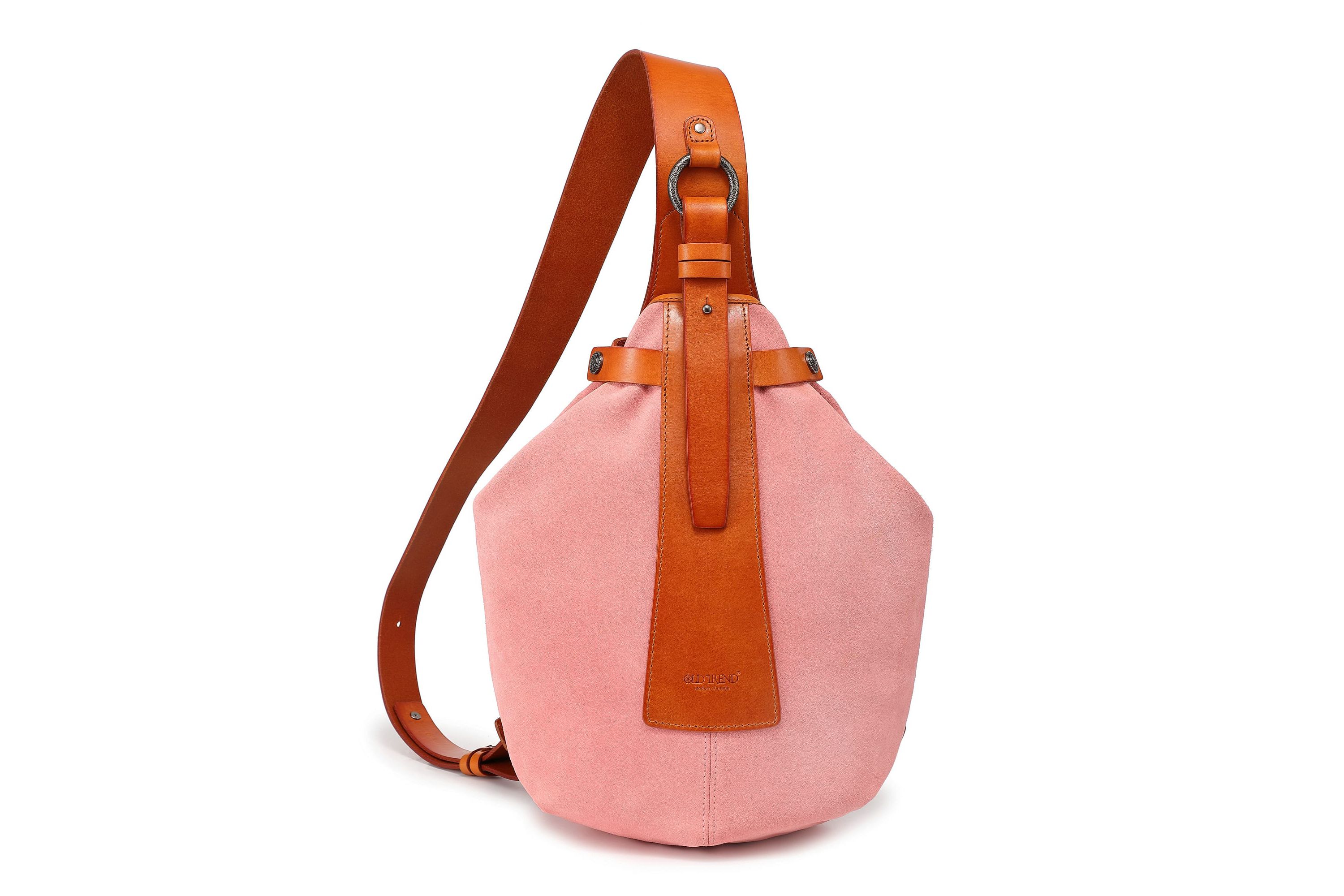 Daisy Leather Suede Sling Bag