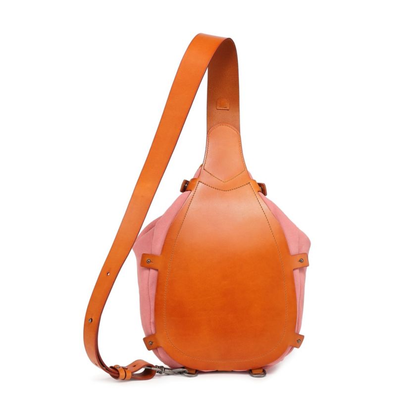 Daisy Leather Suede Sling Bag