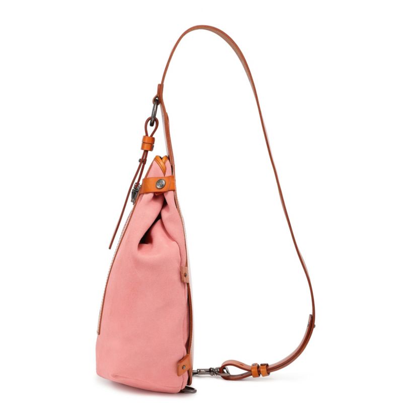 Daisy Leather Suede Sling Bag