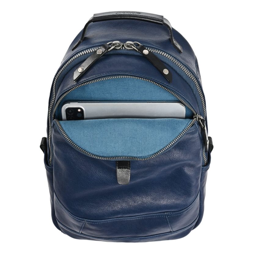 Sun Wing Leather Backpack