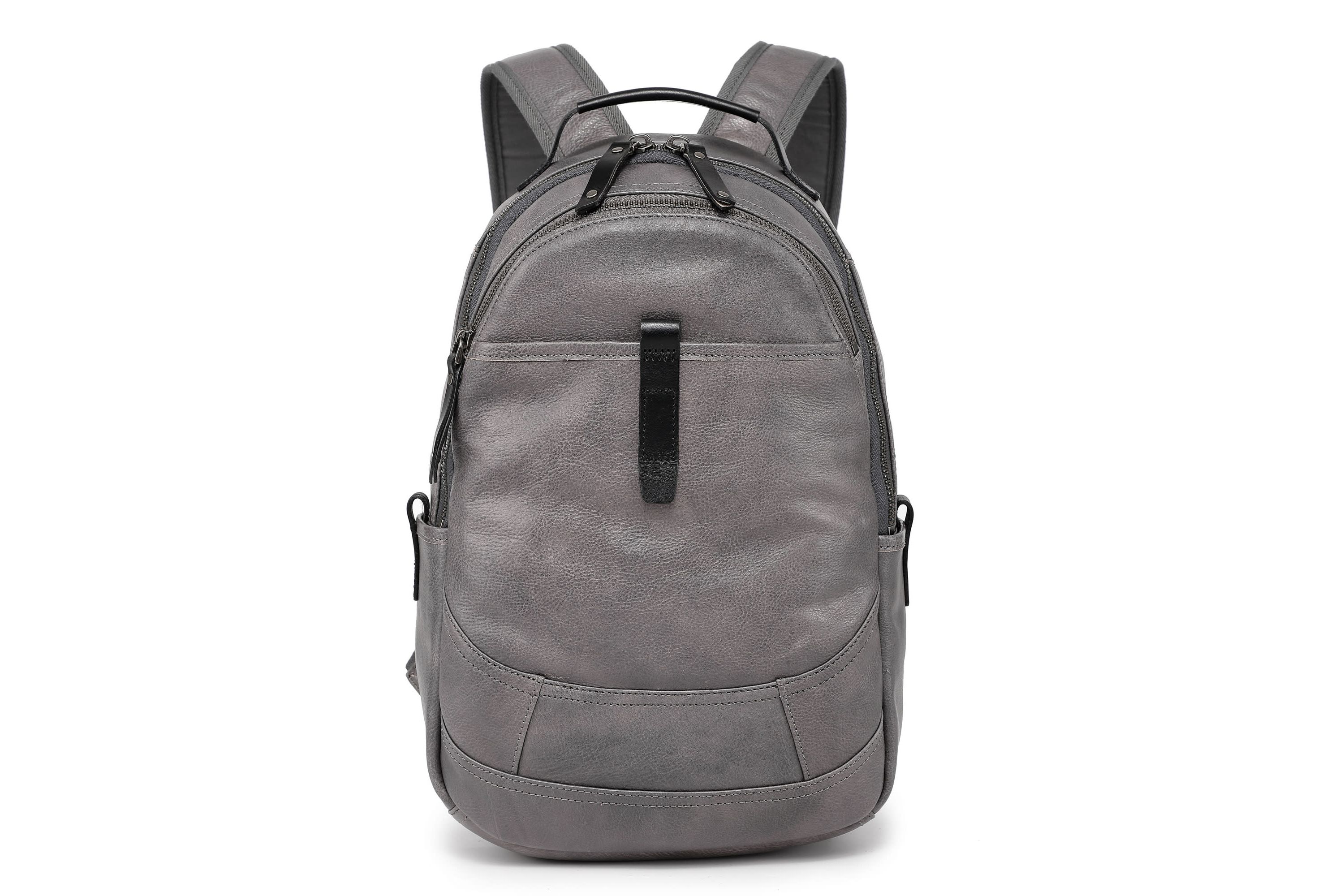 Sun Wing Leather Backpack