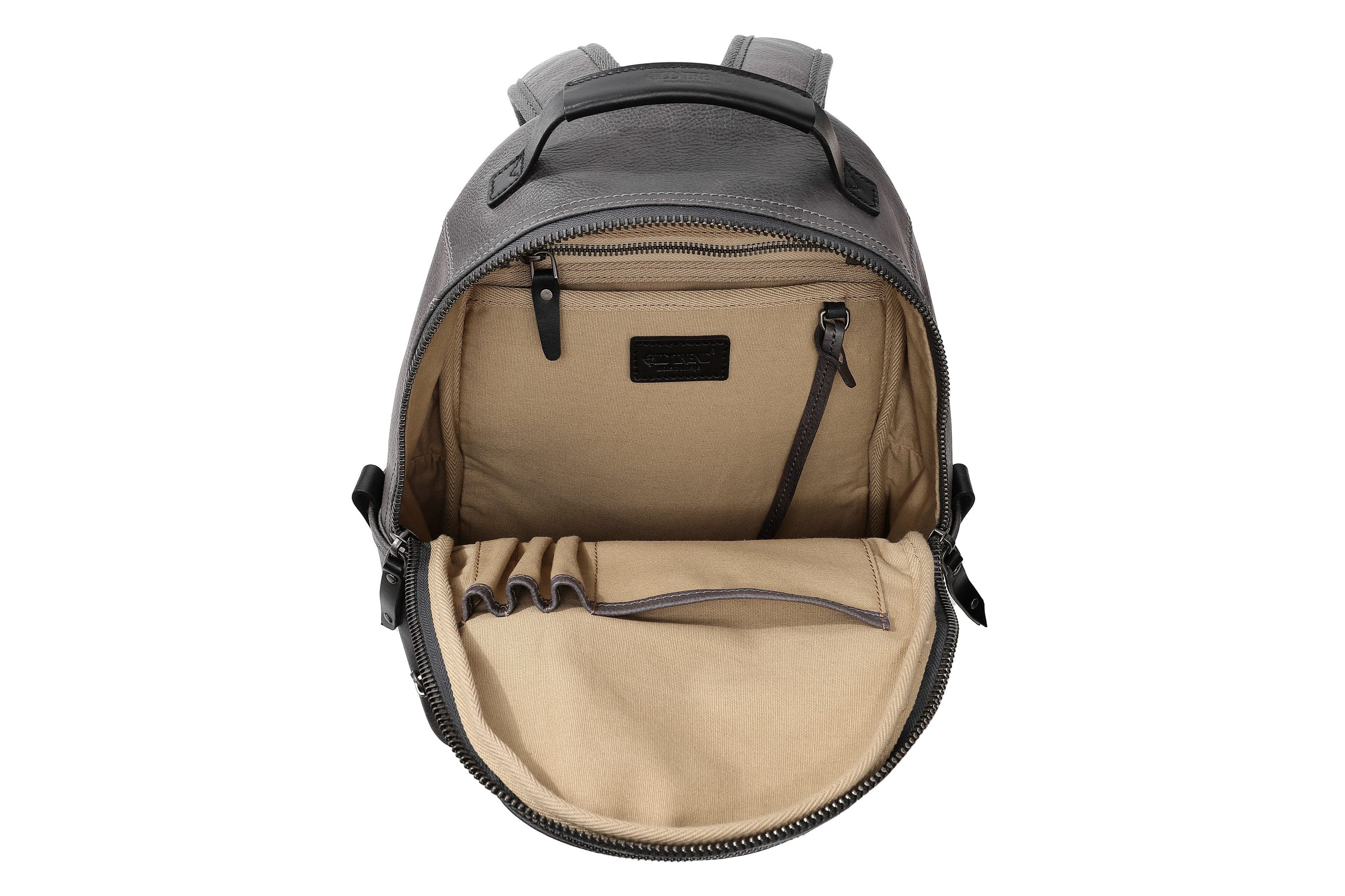 Sun Wing Leather Backpack