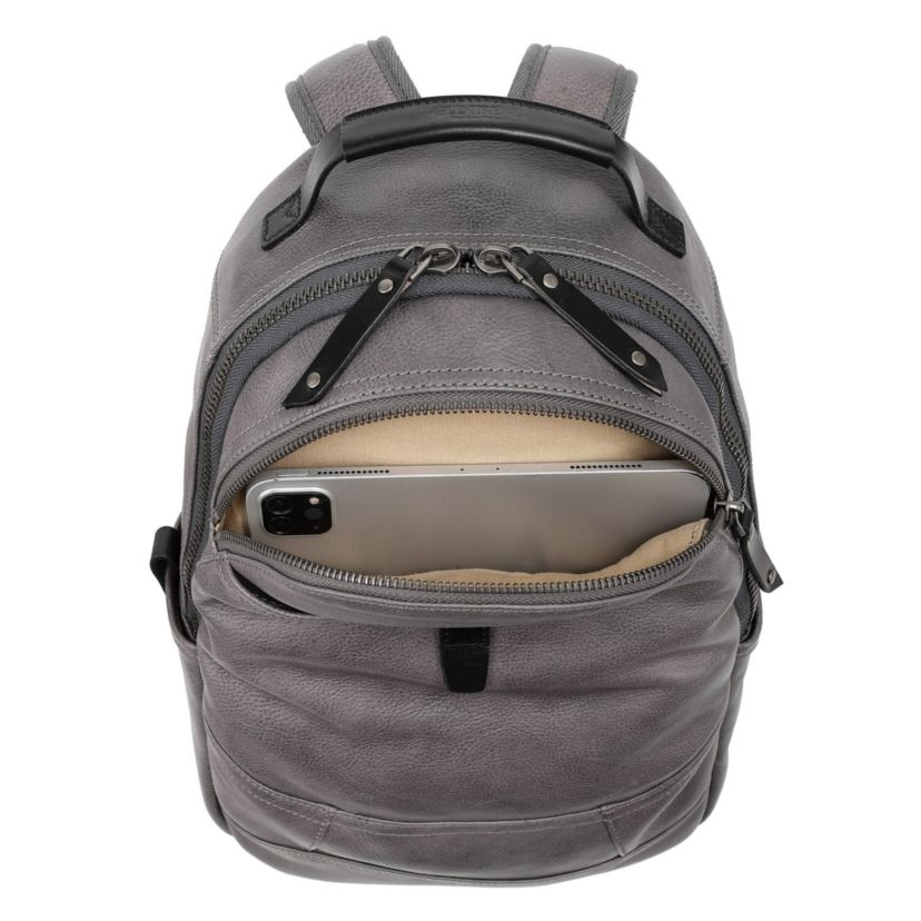 Sun Wing Leather Backpack