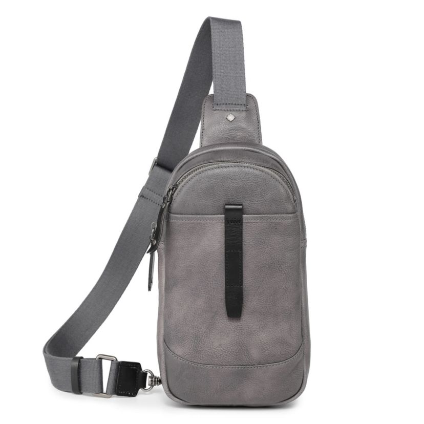 Sun Wing Leather Sling Bag