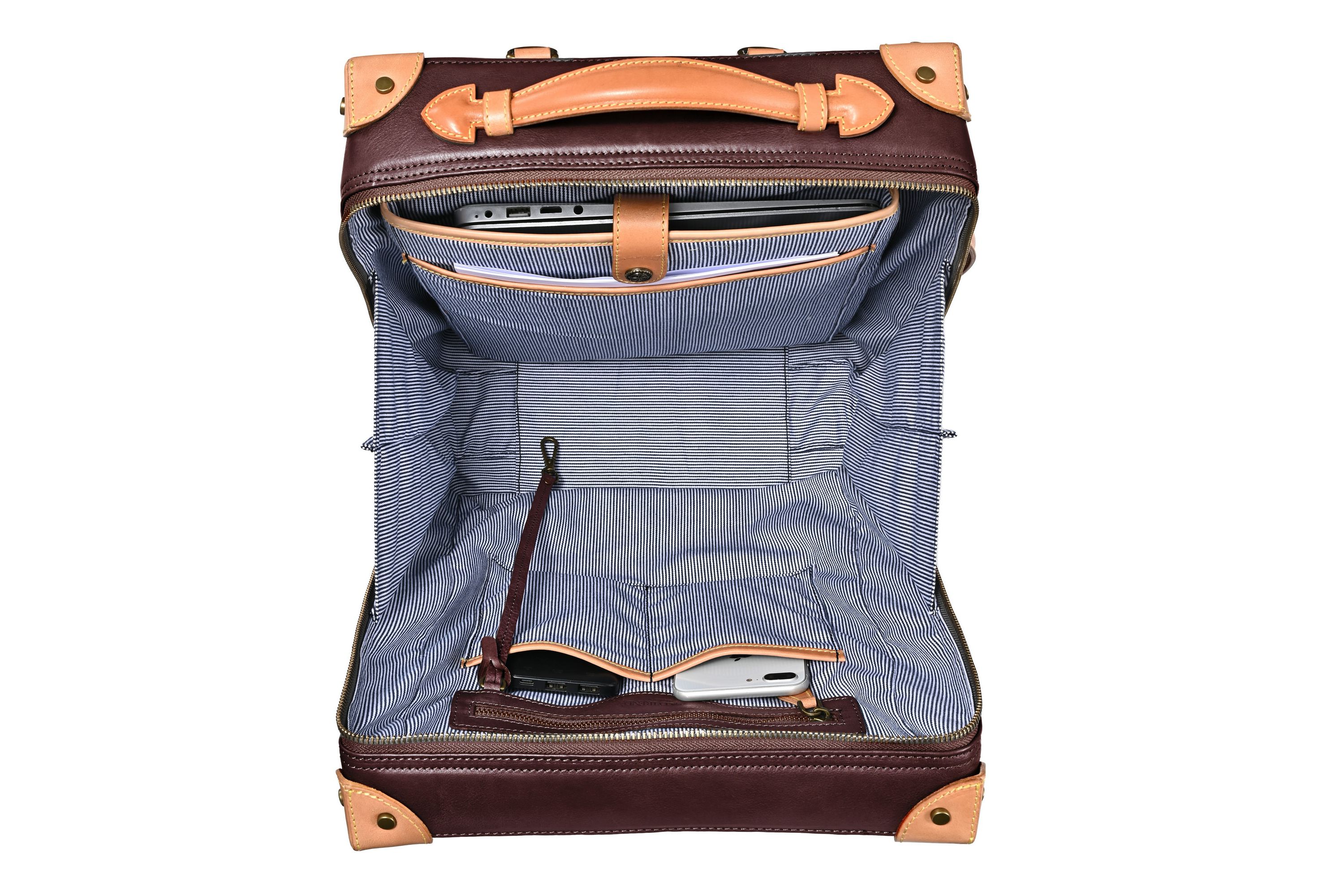 Speedwell Trunk Leather Backpack