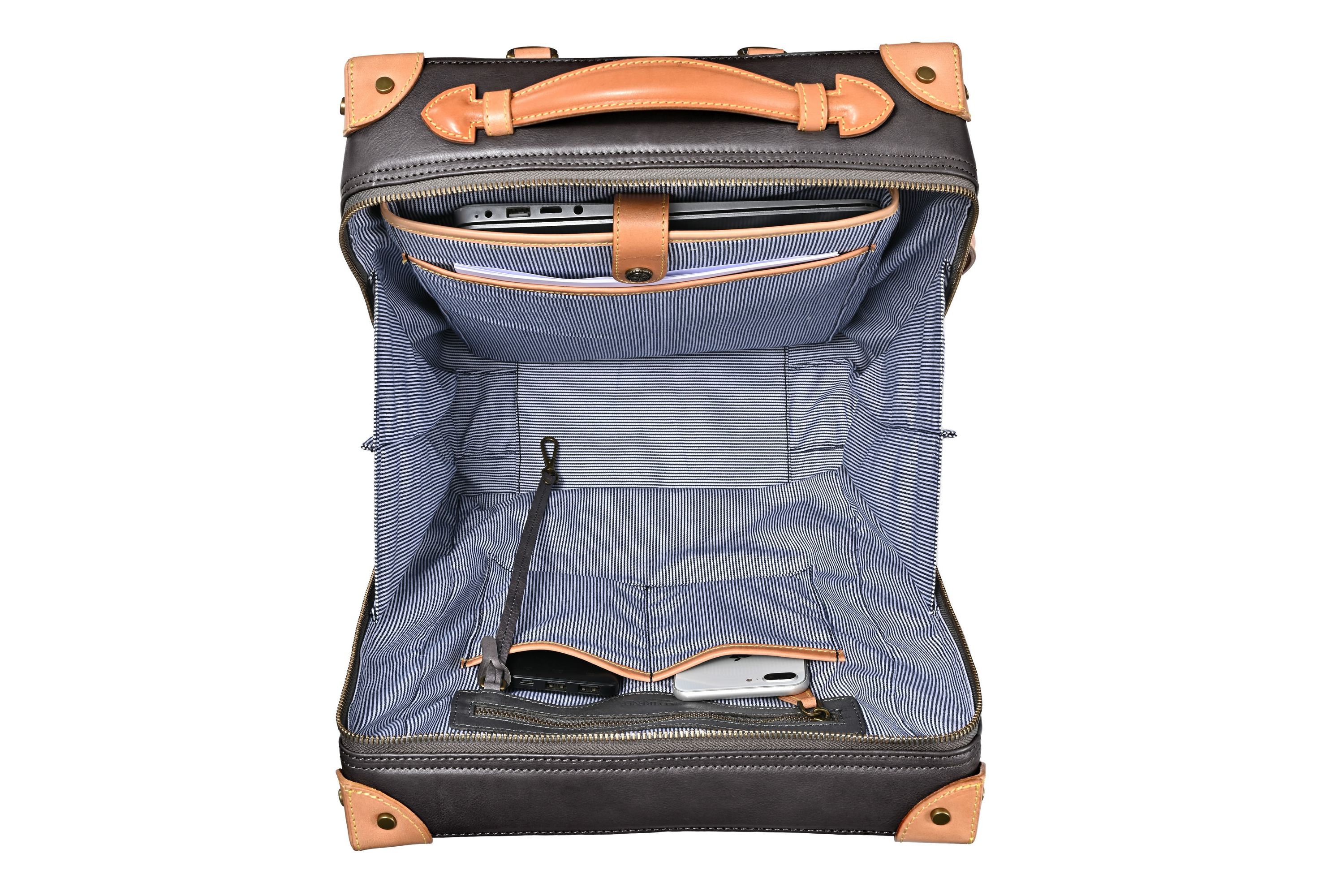 Speedwell Trunk Leather Backpack