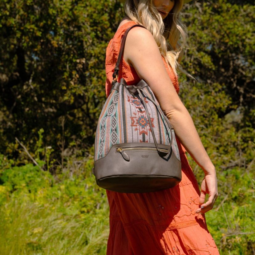 Myrtle Convertible Bucket Backpack