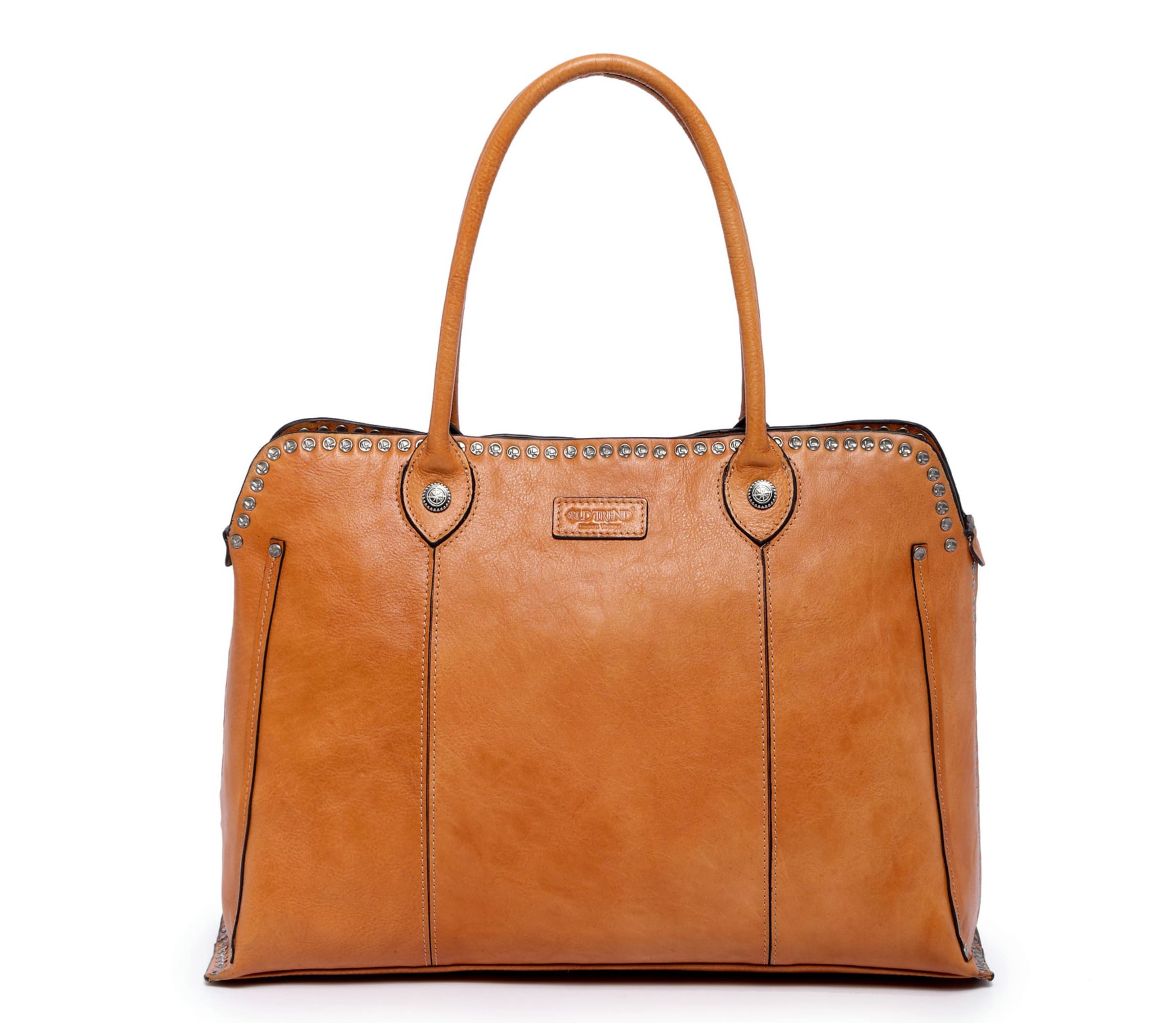 Soul Stud Leather Satchel