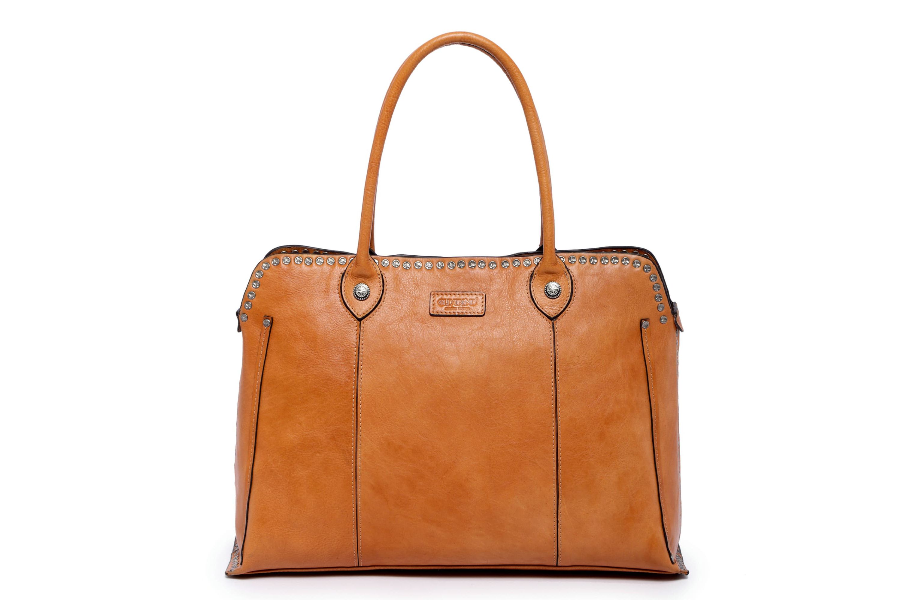 Soul Stud Leather Satchel