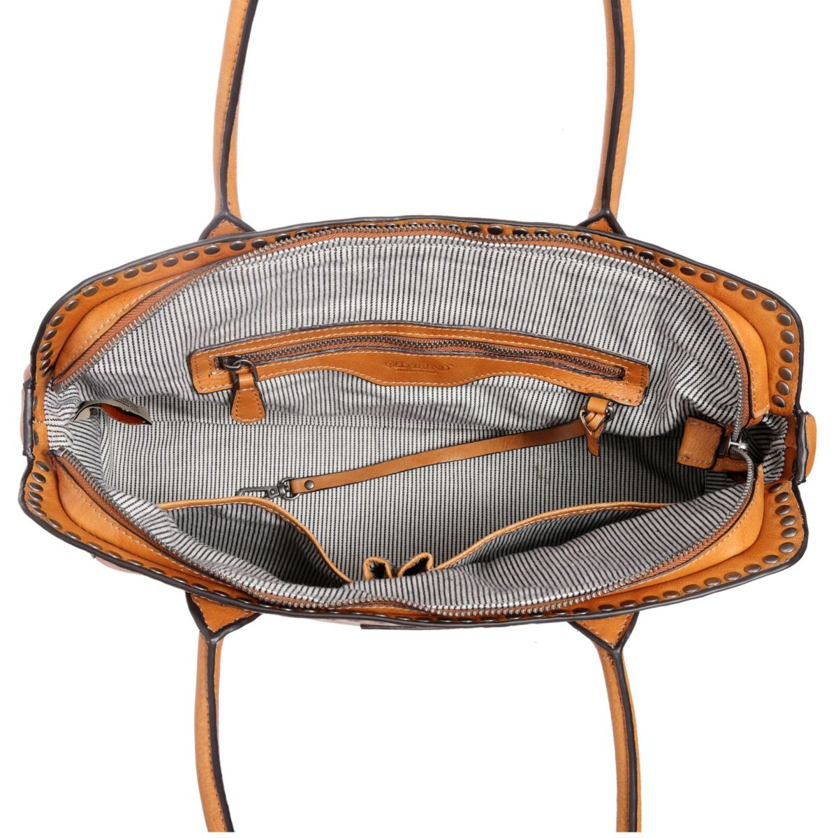 Soul Stud Leather Satchel