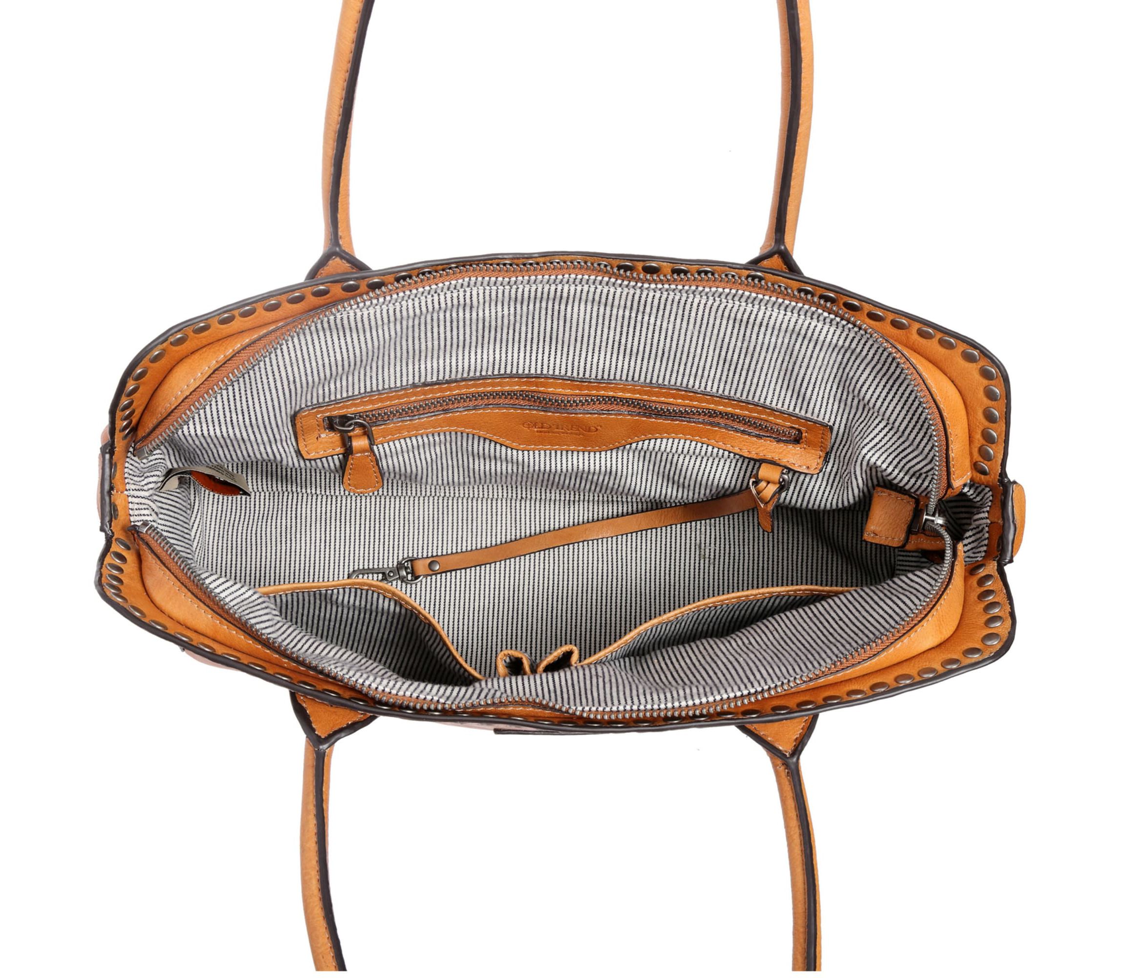 Soul Stud Leather Satchel