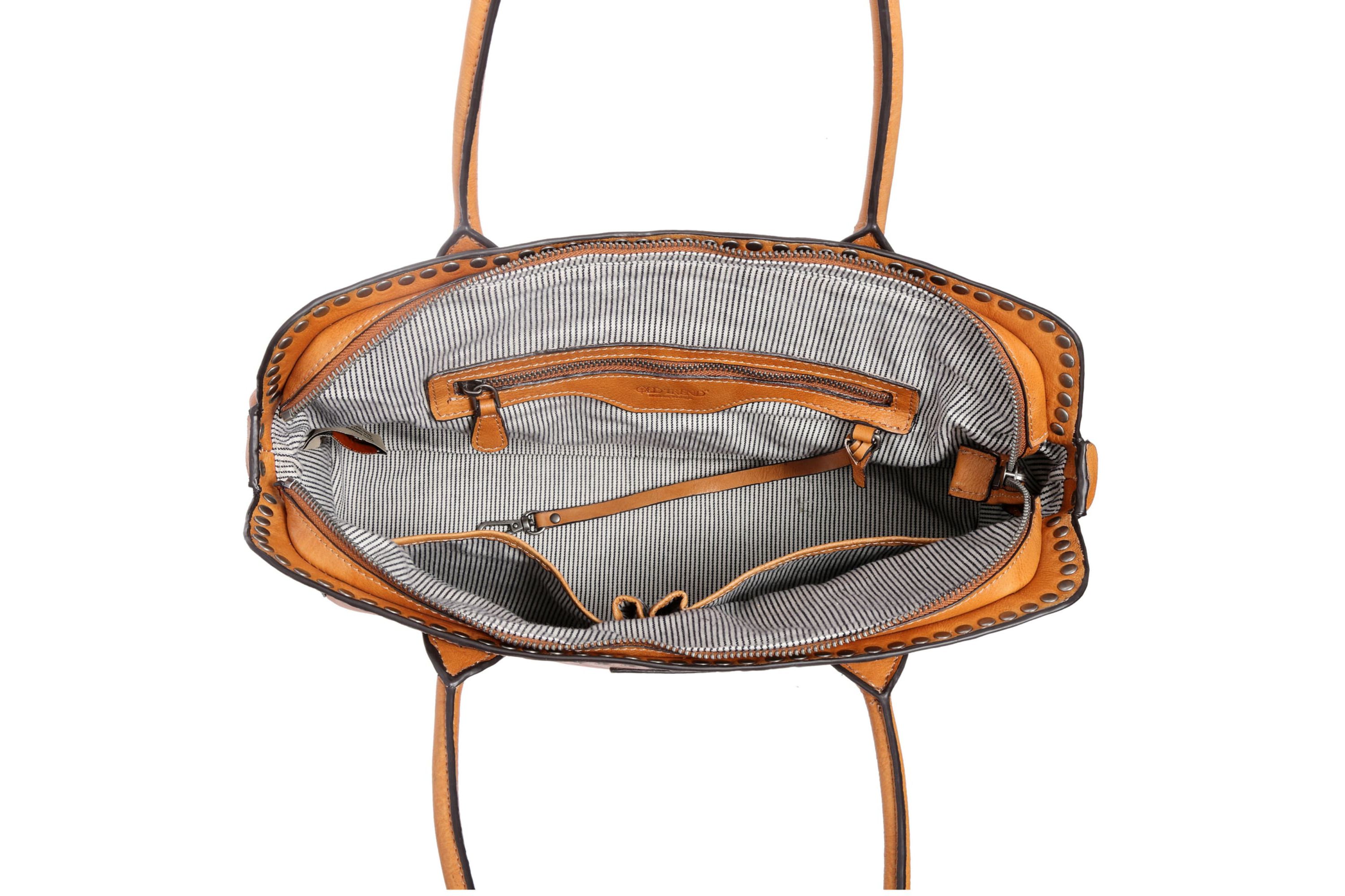 Soul Stud Leather Satchel
