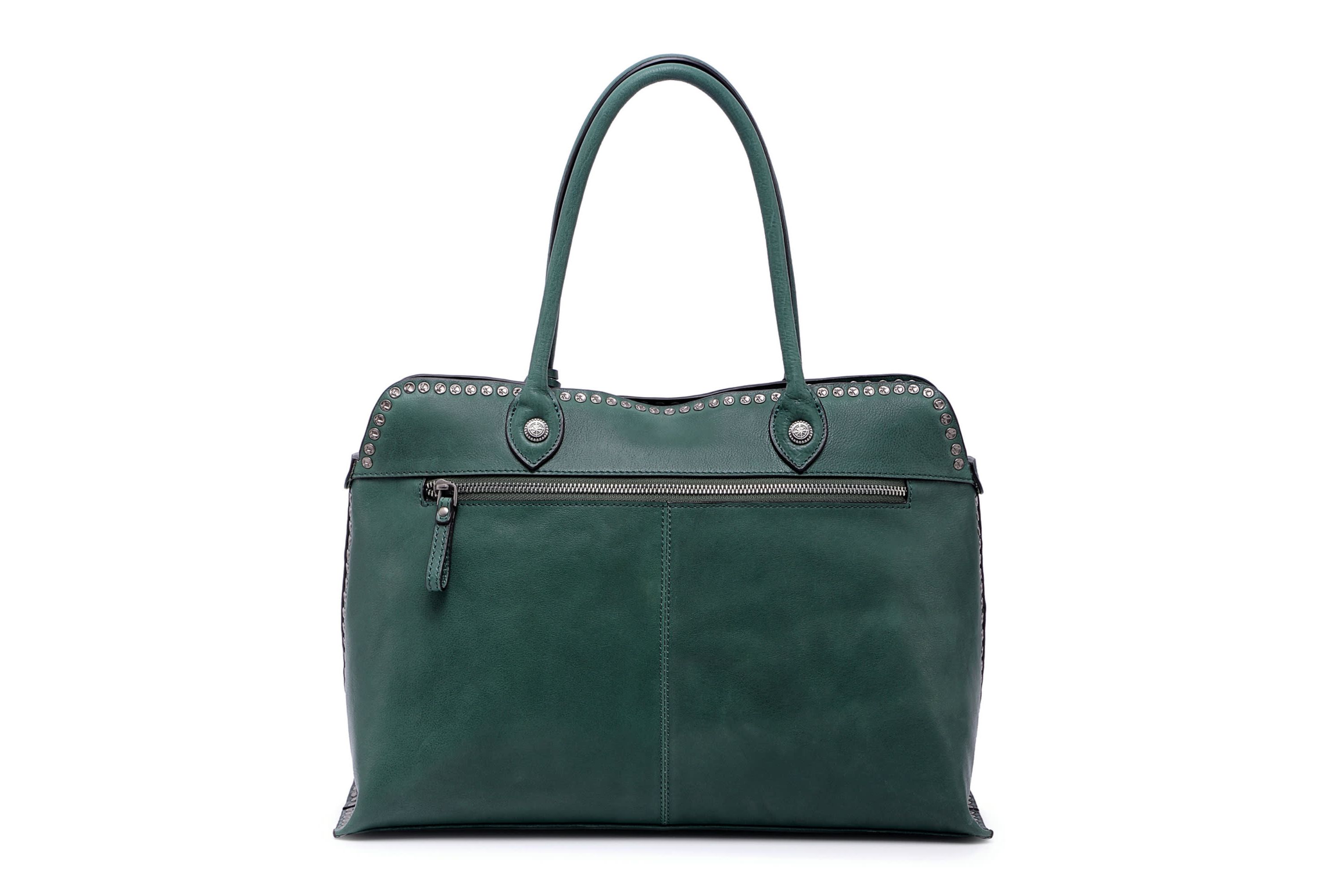Soul Stud Leather Satchel