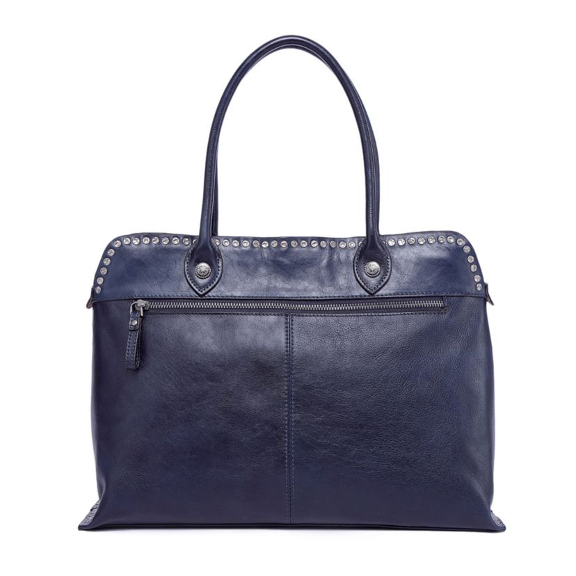 Soul Stud Leather Satchel