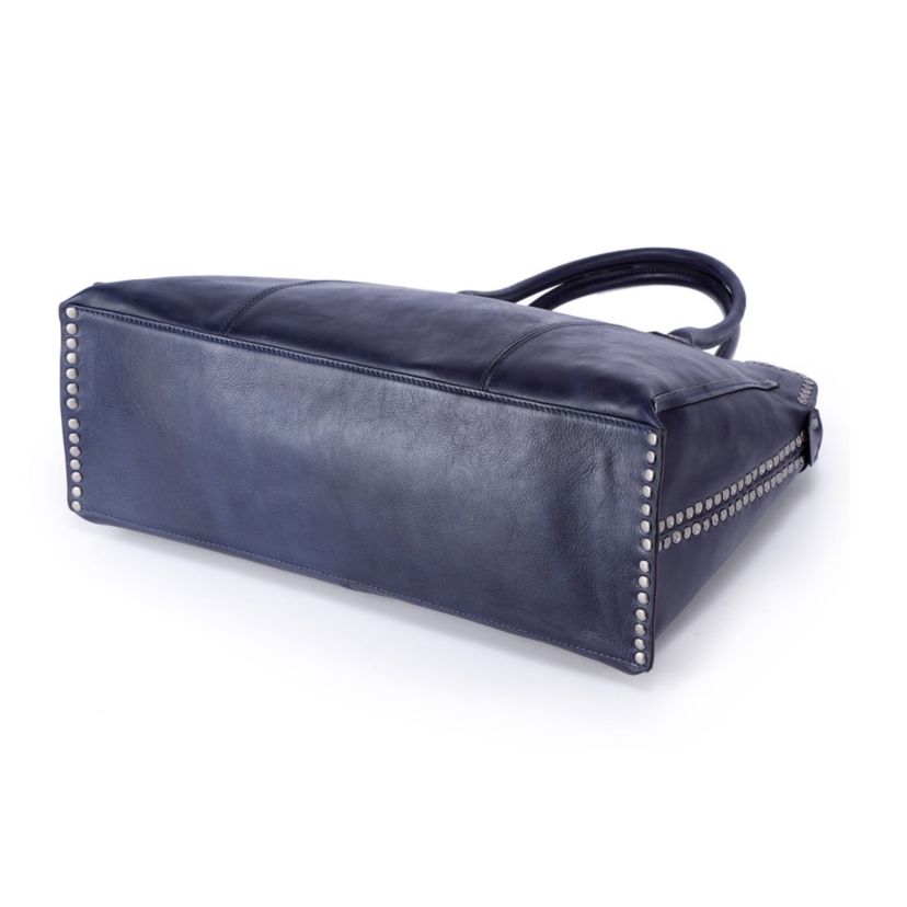 Soul Stud Leather Satchel