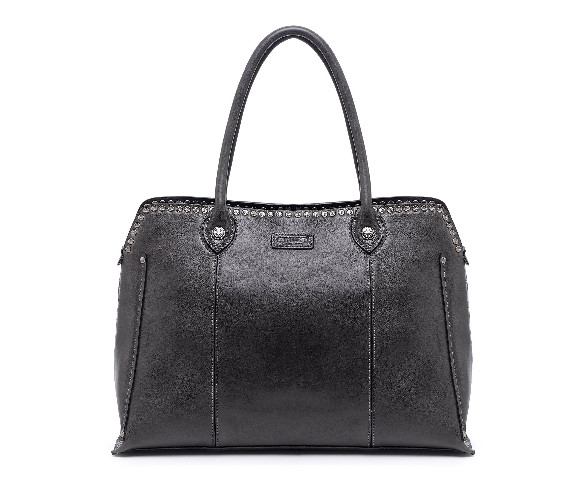 Soul Stud Leather Satchel