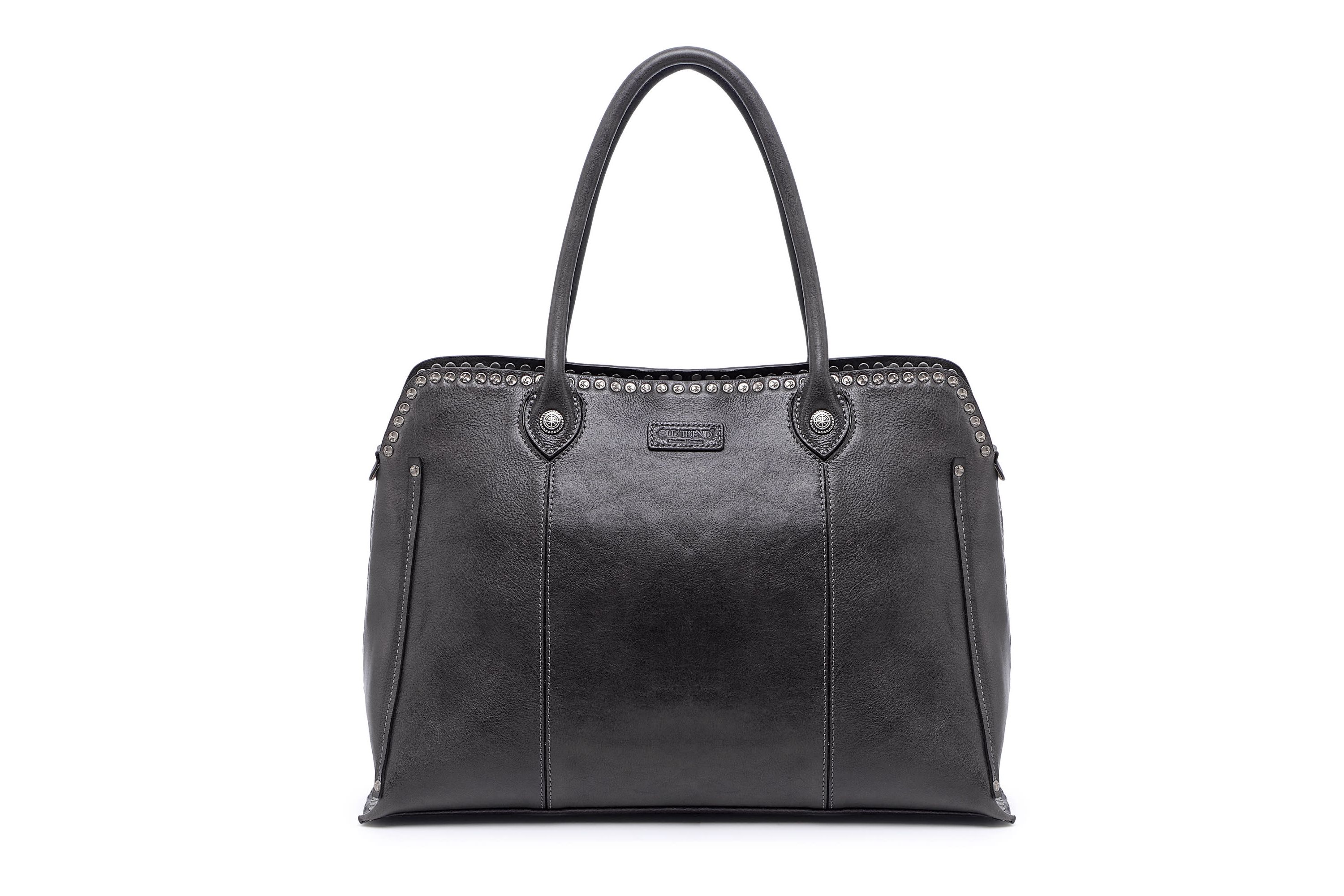 Soul Stud Leather Satchel
