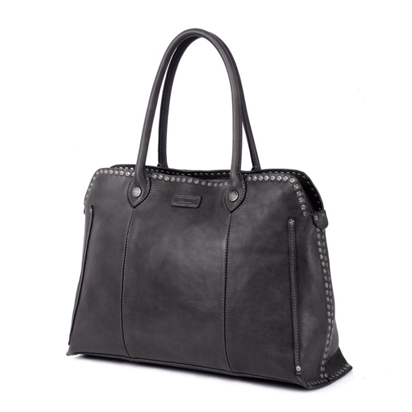 Soul Stud Leather Satchel