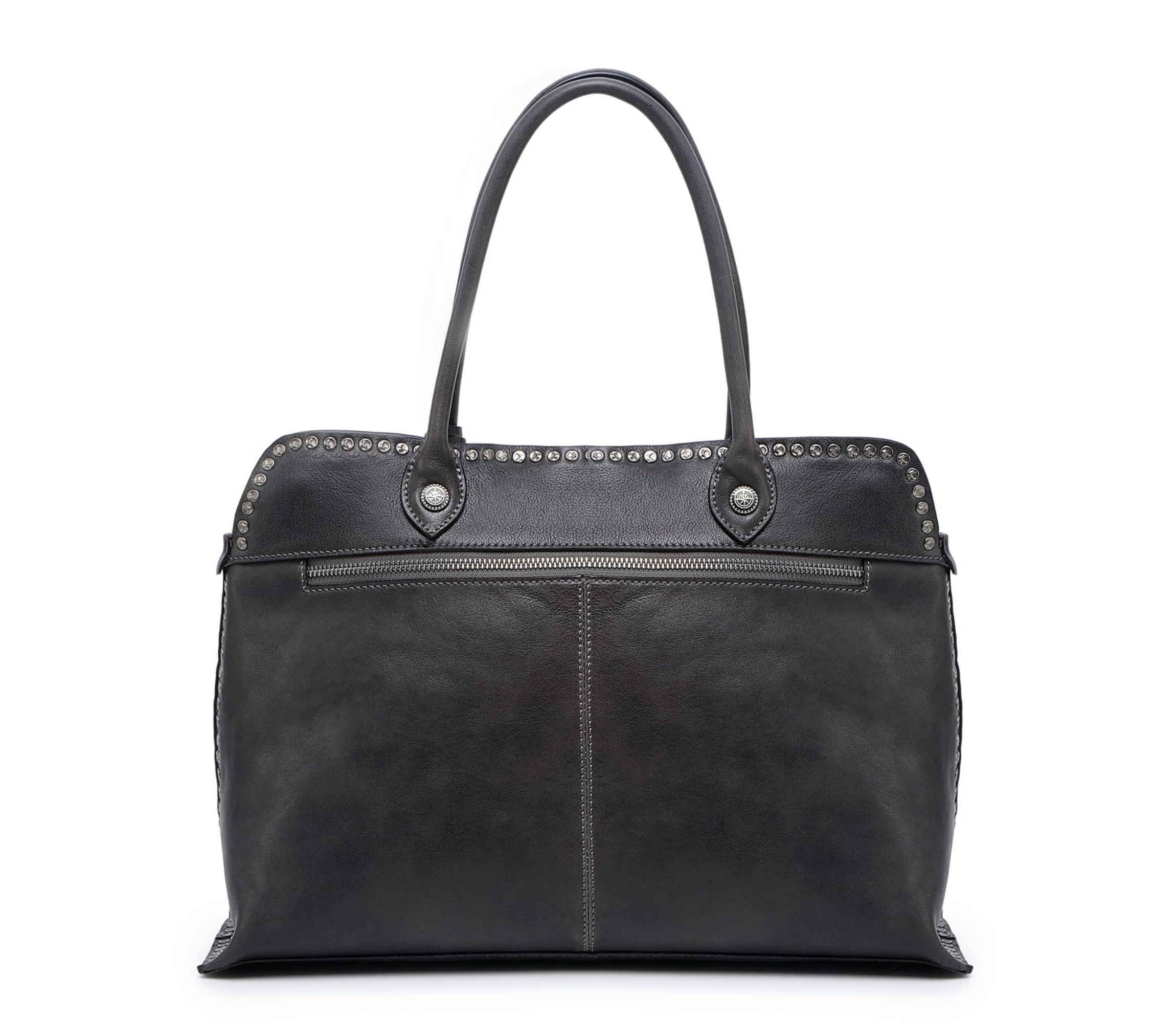 Soul Stud Leather Satchel