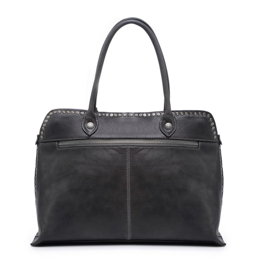 Soul Stud Leather Satchel
