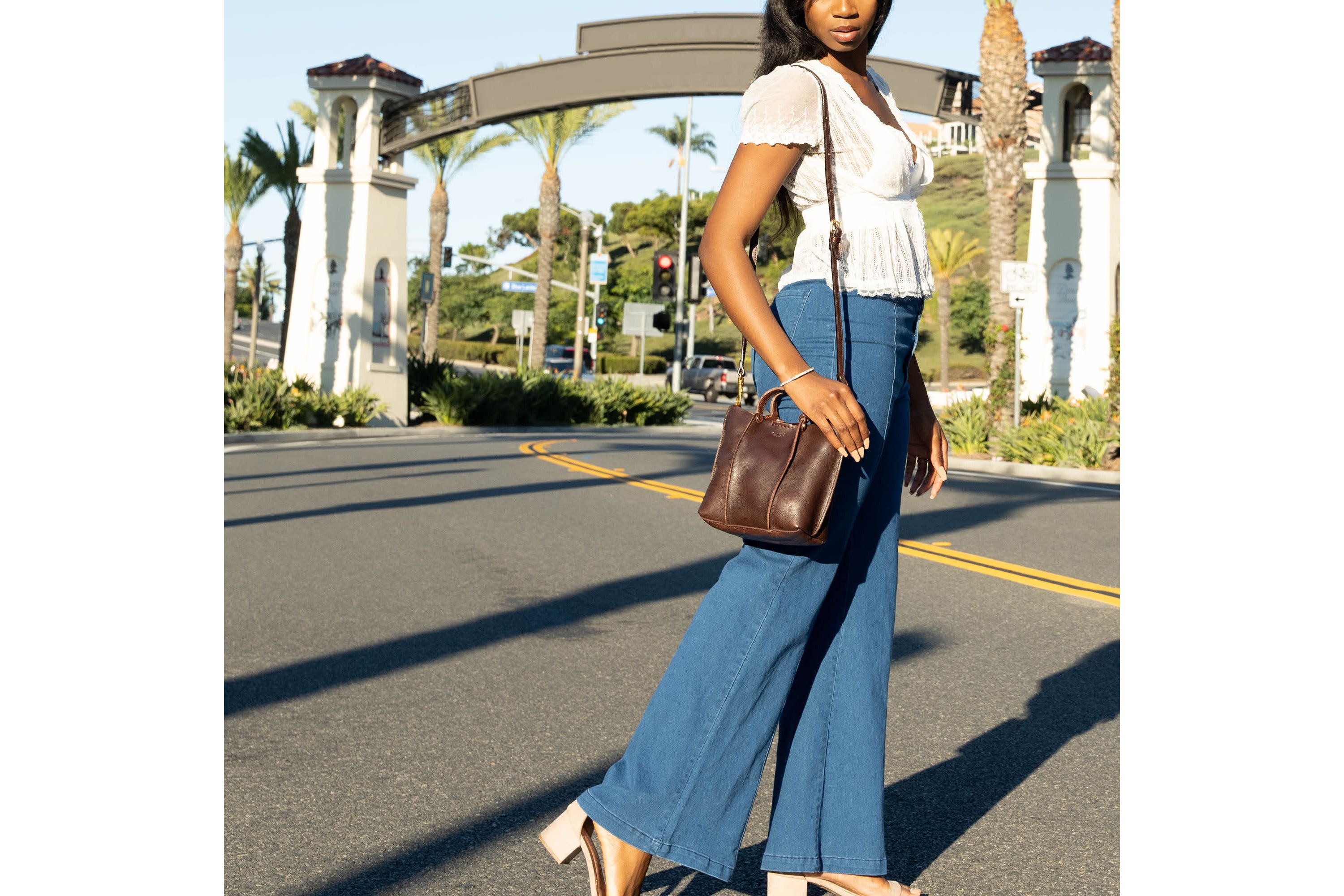 Spring Hill Leather Crossbody
