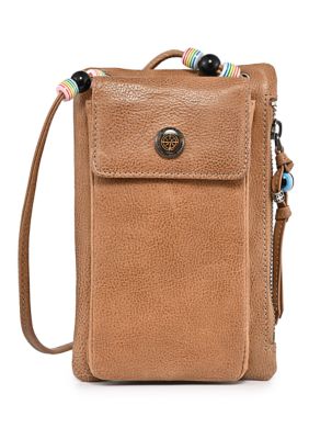 Old Trend Women's Northwood Crossbody Wallet, Tan