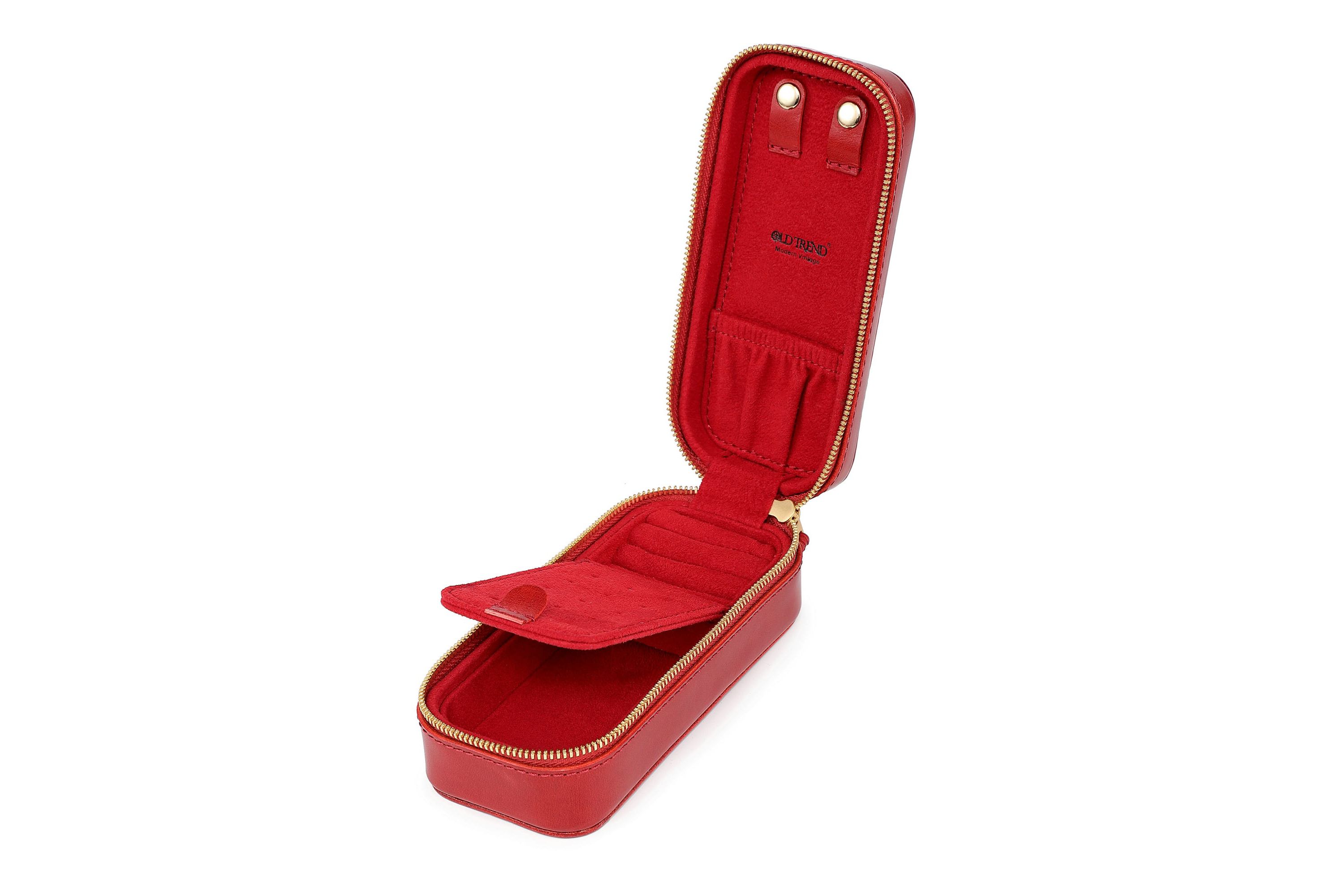 Old Trend Leather Jewelry Box Oblong