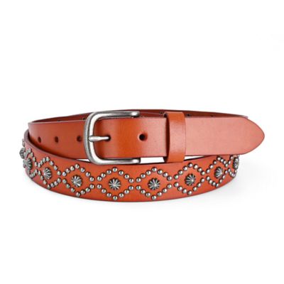 Old Trend Women's Sunburst Leather Belt