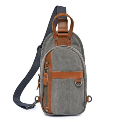 TSD Brand Agave Sling Bag, Grey