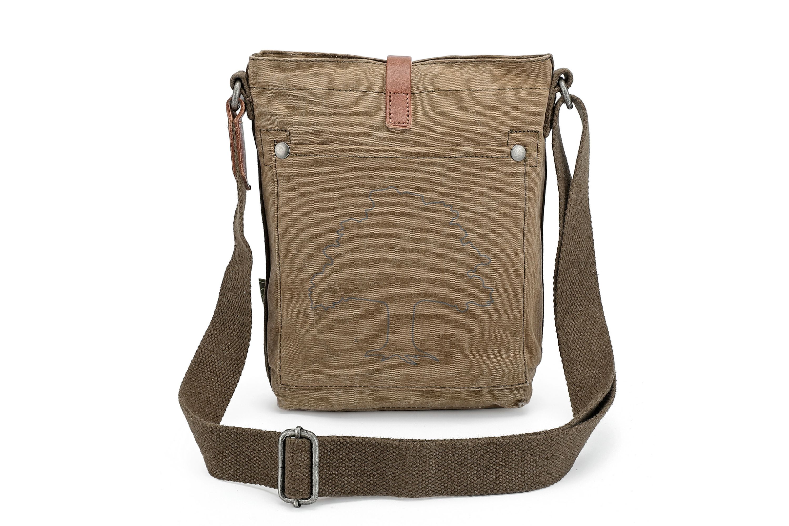 Forest Zip Crossbody