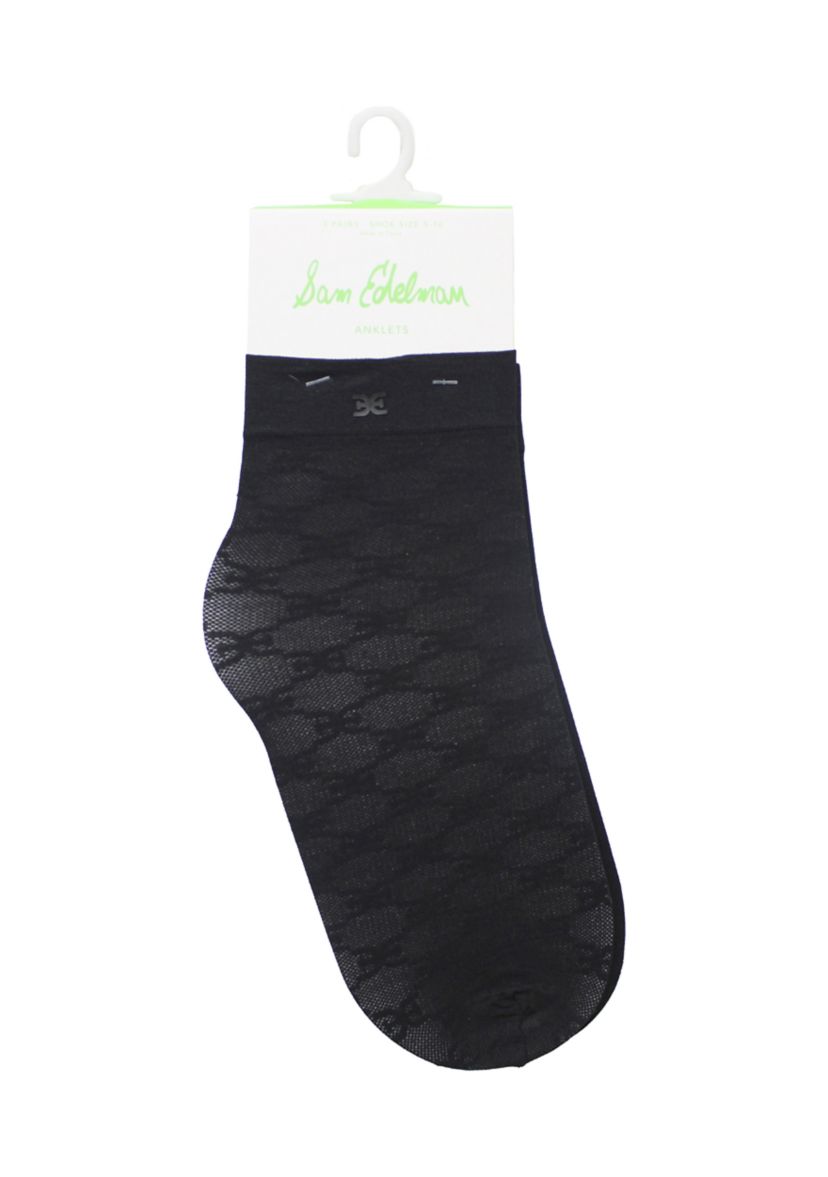 3 Pack Jacquard Openwork Anklet Socks 