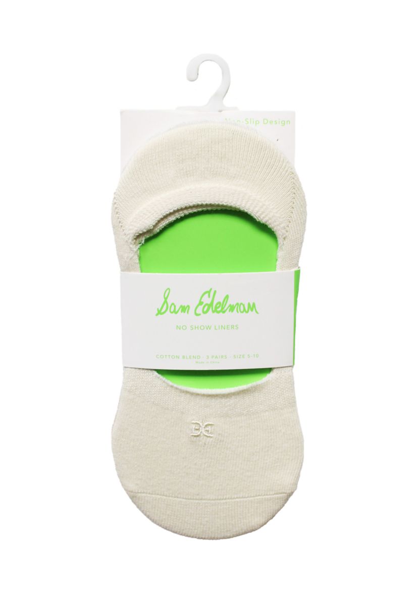 No Show Liner Socks - 3 Pack