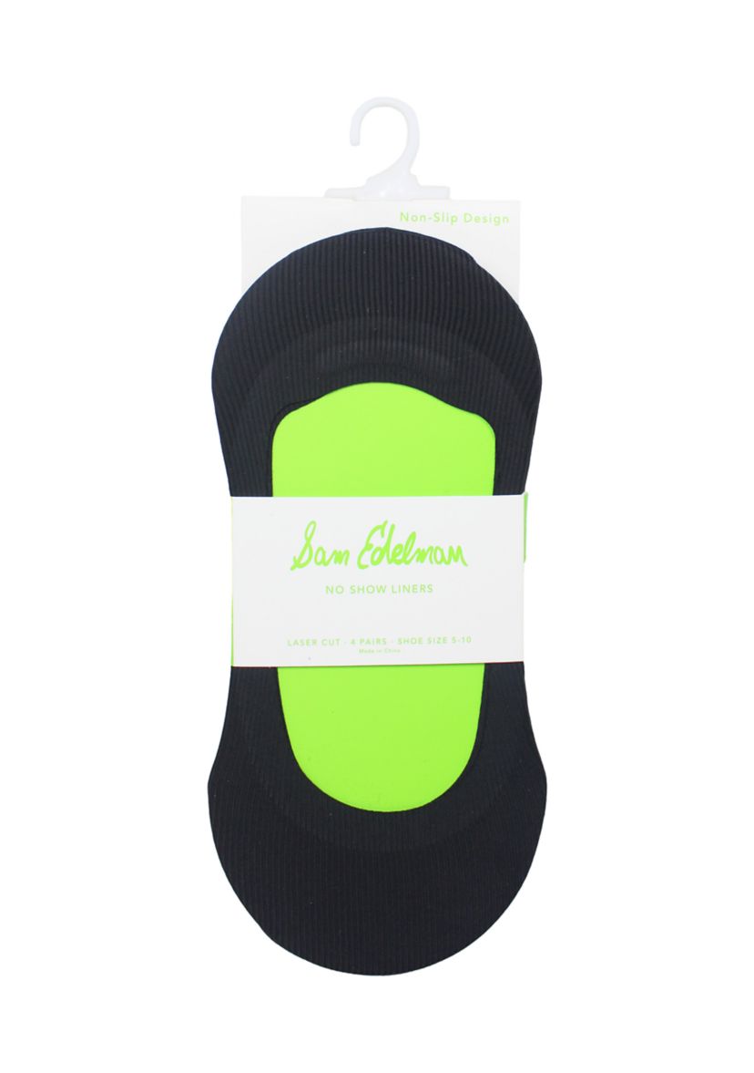 4 Pack Mini Rib Liner Socks