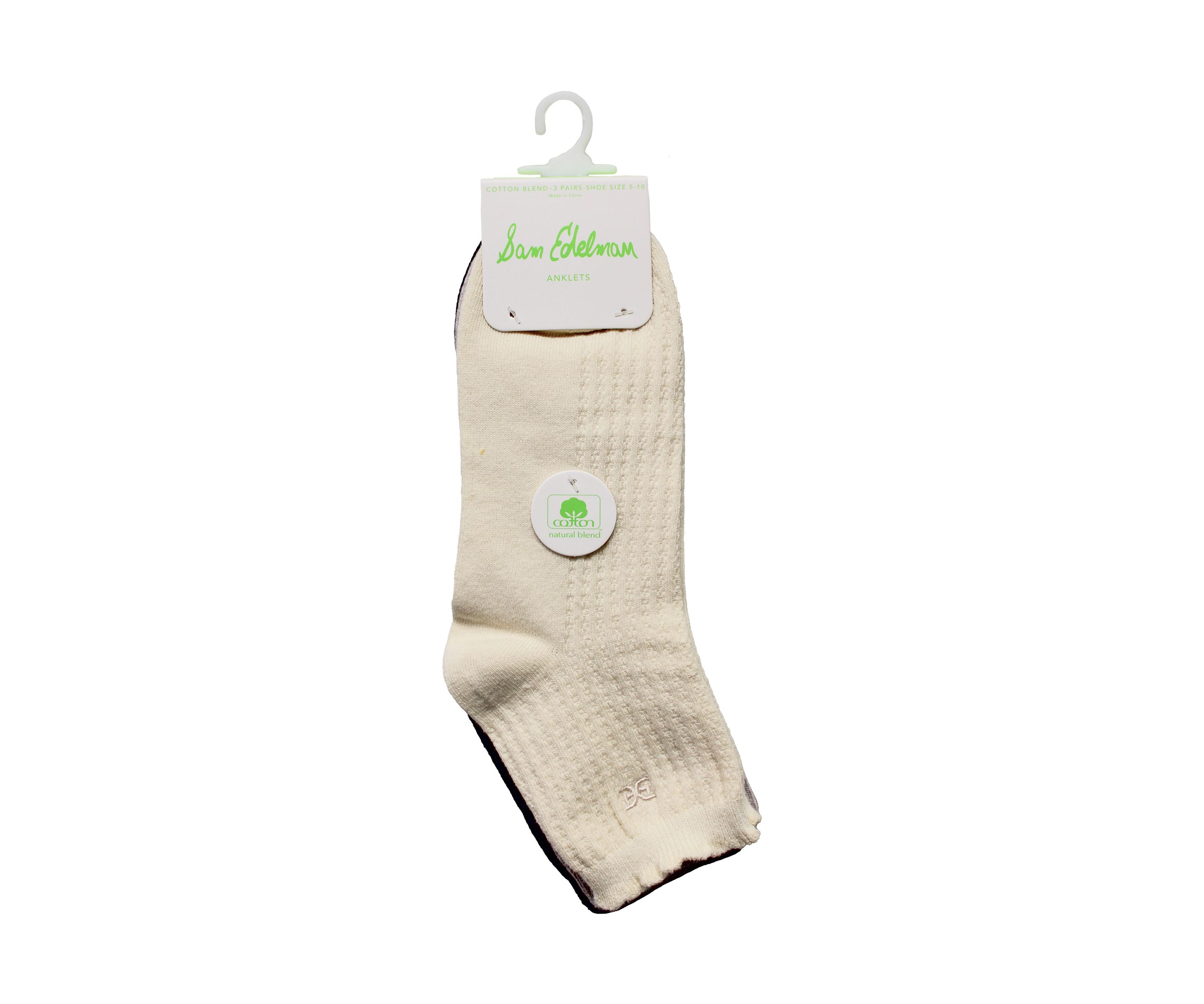 3 Pack Texture Cotton Anklet