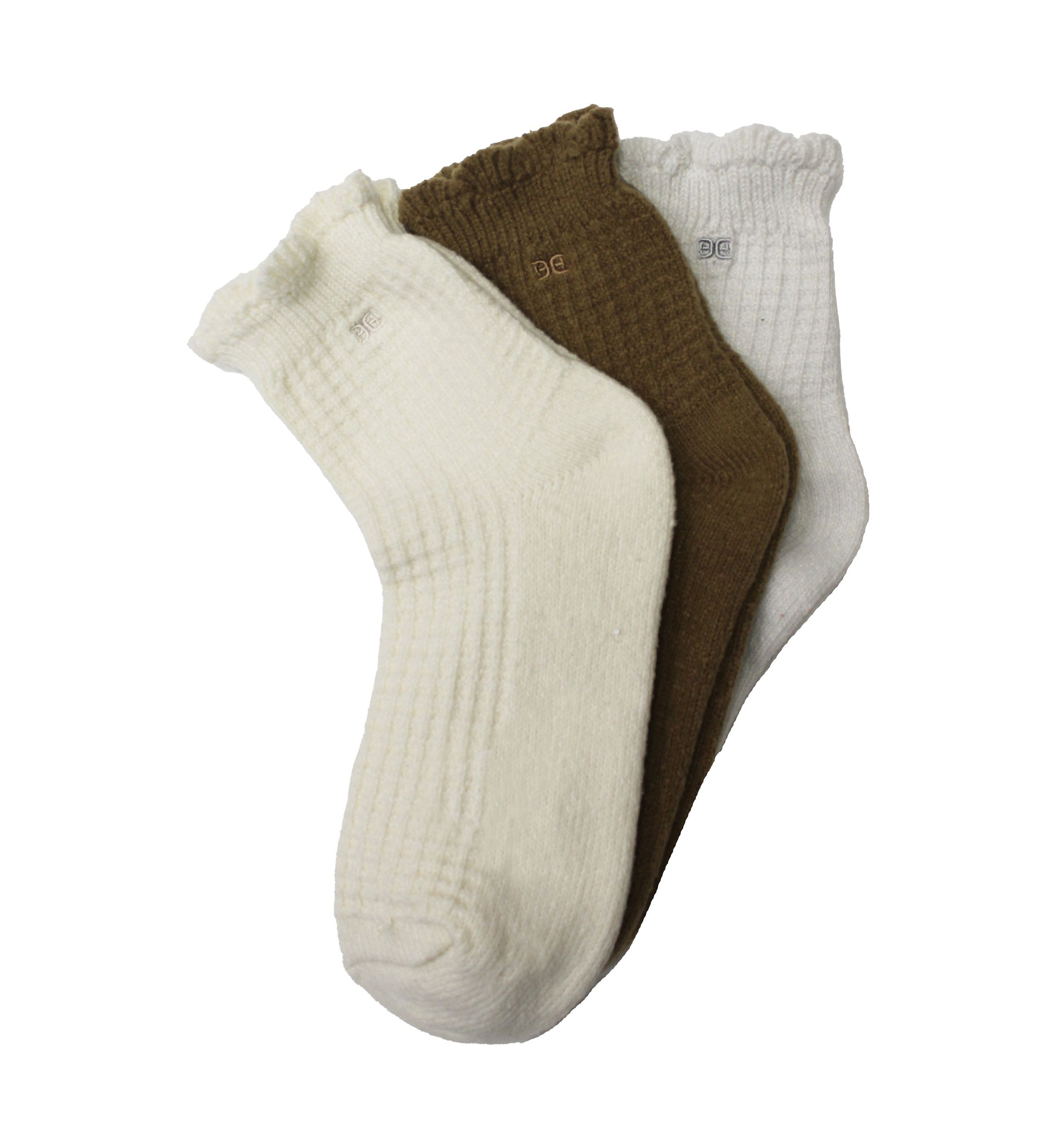 Waffle Midi Boot Socks - 3 Pack